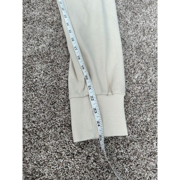 Youngla 228 Cloud Joggers For Mens Small Beige Off White Sweatpants Cuffed Soft - Picture 10 of 13